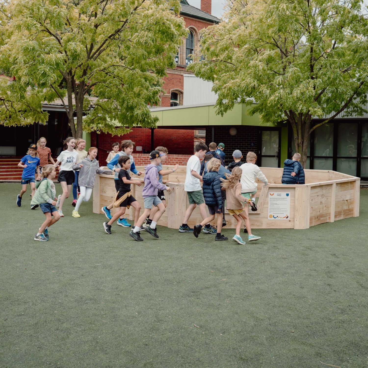 Clifton Hill Primary School Gaga Ball Pit